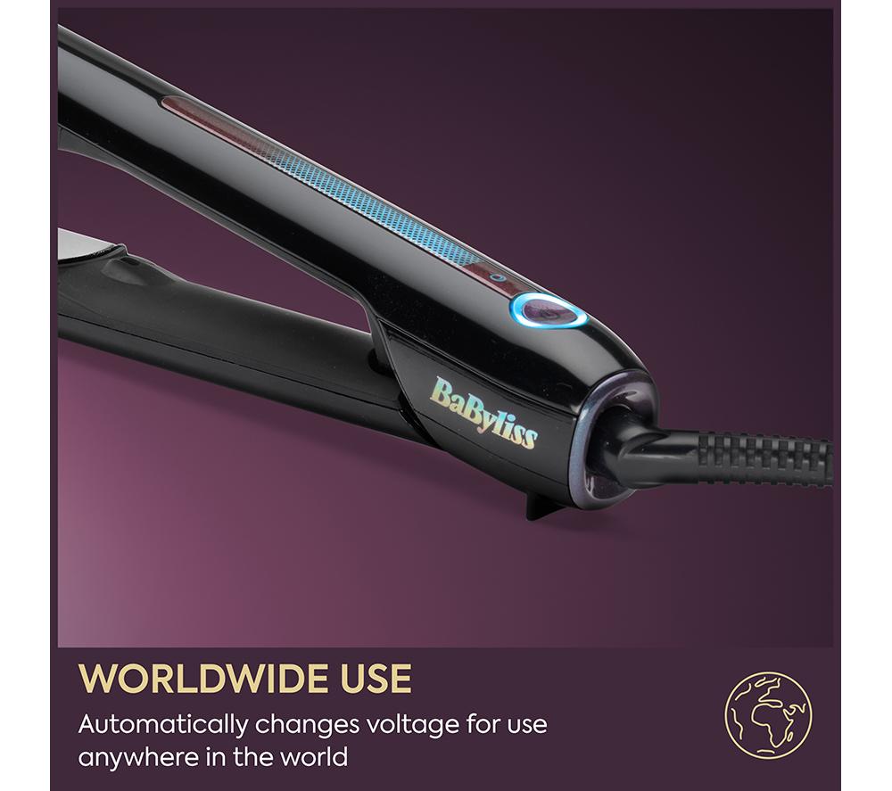 BABYLISS Sensor Protect Styler ST490U Intelligent Hair Straightener - Black image number 8 of 12
