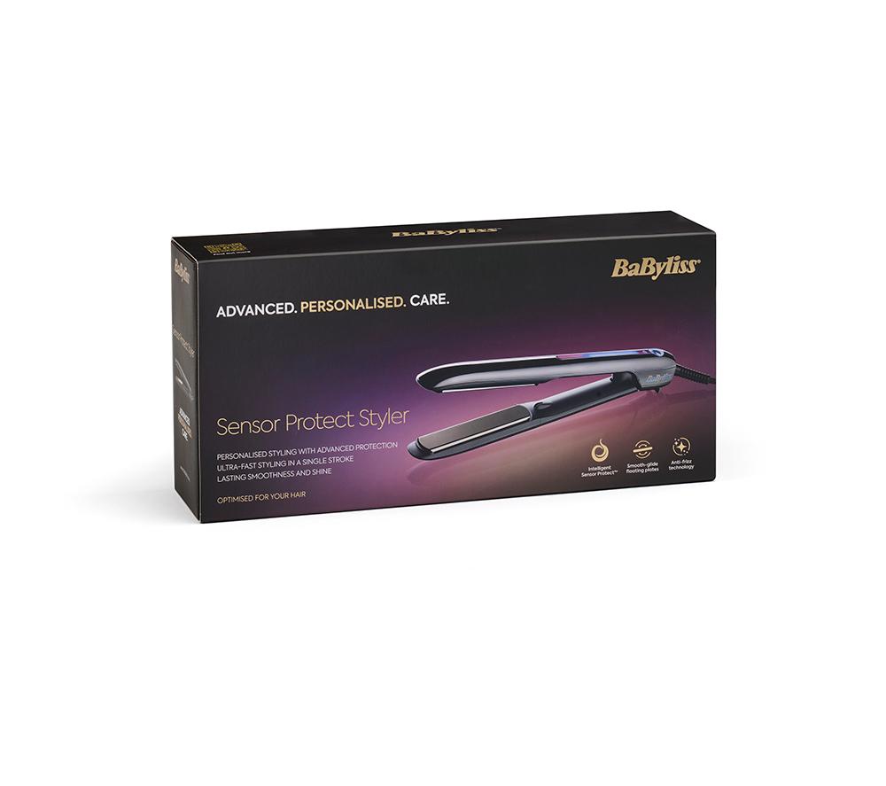 BABYLISS Sensor Protect Styler ST490U Intelligent Hair Straightener - Black image number 12 of 12