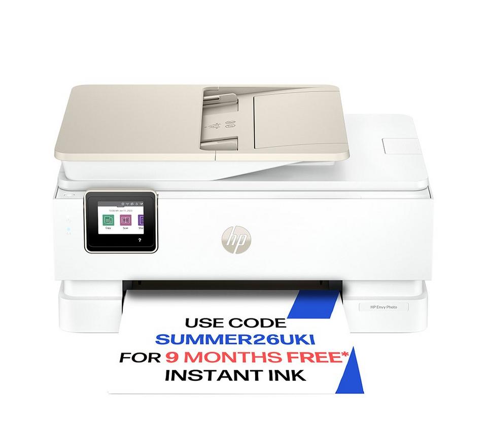 HP Envy Photo 7934 All-in-One Wireless Inkjet Printer & 6 Months Free Instant Ink