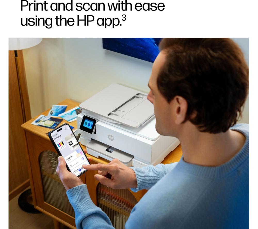 HP  Envy Photo 7934 All-in-One Wireless Inkjet Printer & 6 Months Free Instant Ink image number 9 of 21