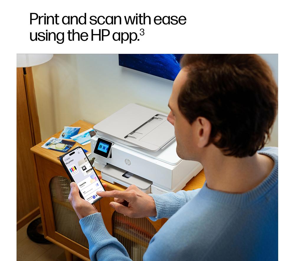 HP  Envy Photo 7934 All-in-One Wireless Inkjet Printer & 6 Months Free Instant Ink image number 10 of 19