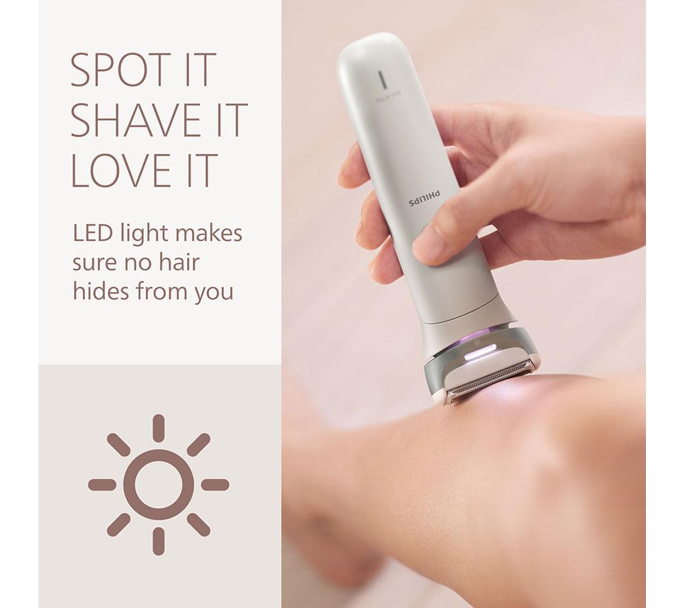 PHILIPS 8000 Series BRL159/00 Wet & Dry Foil Lady Shaver - White image number 4 of 8
