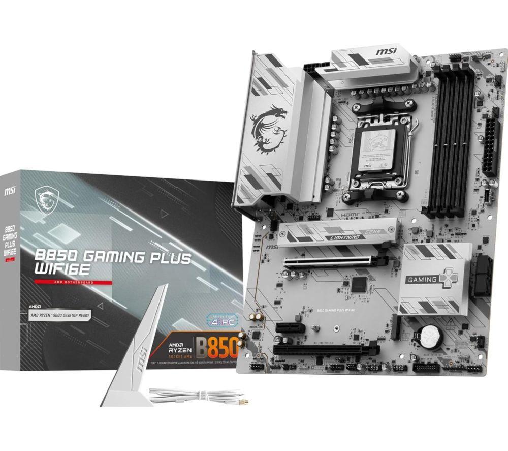 MSI B850 GAMING PLUS WIFI 6E AM5 Motherboard image number 2 of 8
