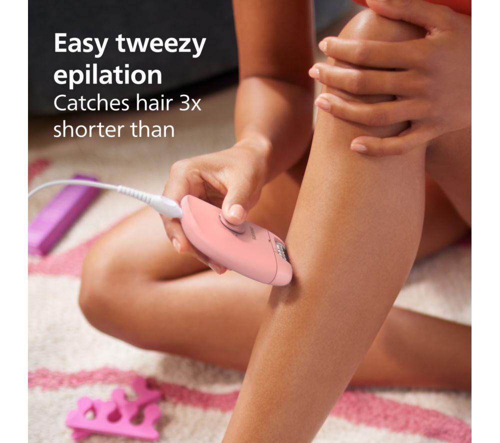 PHILIPS BRE227/00 Series 2000 Epilator - Pink image number 3 of 4