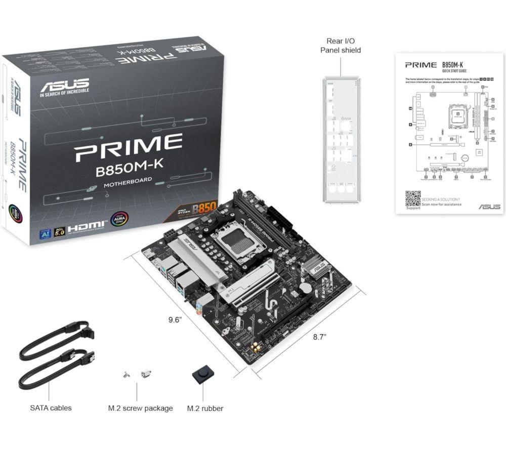 ASUS PRIME B650M-K AM5 Motherboard image number 4 of 5