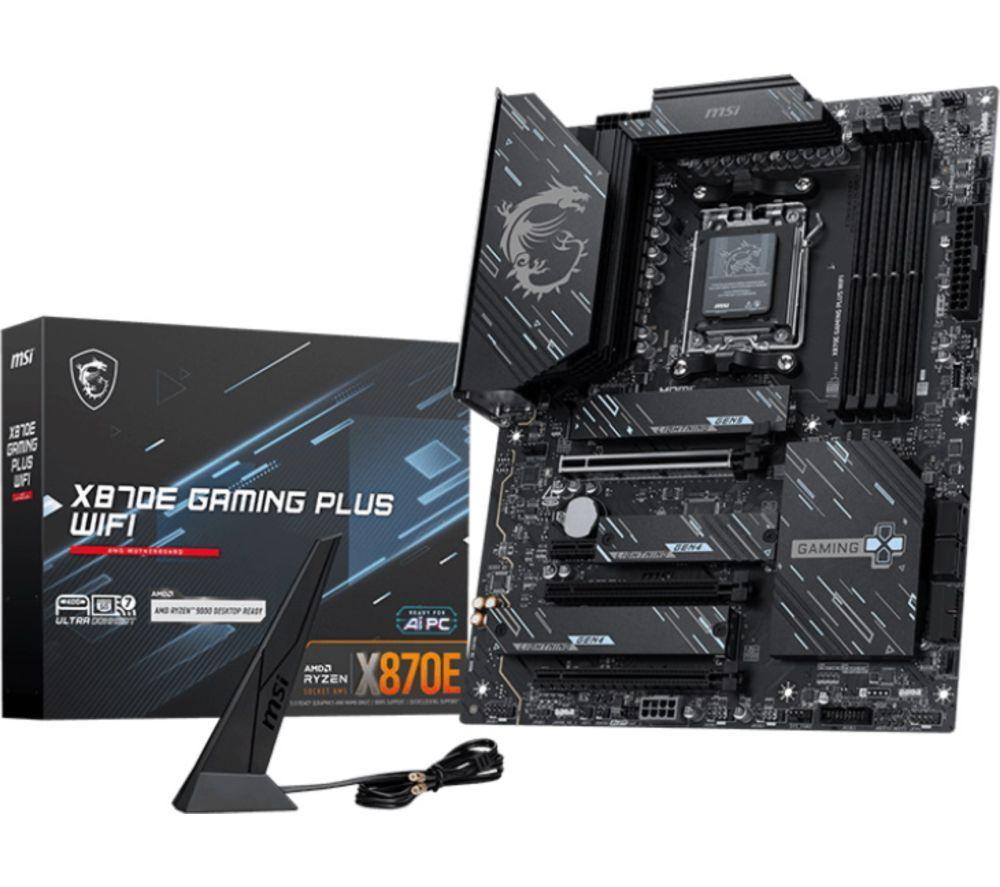 MSI X870E GAMING PLUS WIFI AM5 Motherboard image number 4 of 4