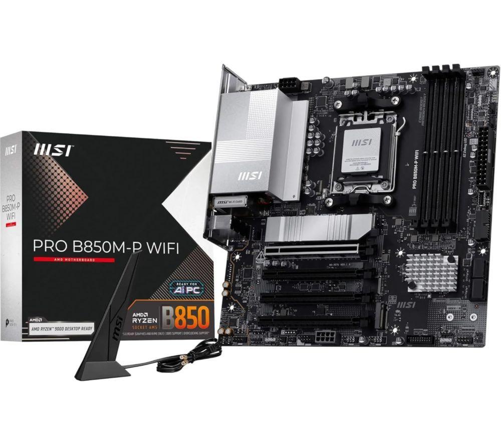 MSI PRO B850M-P WIFI AM5 Motherboard image number 5 of 6