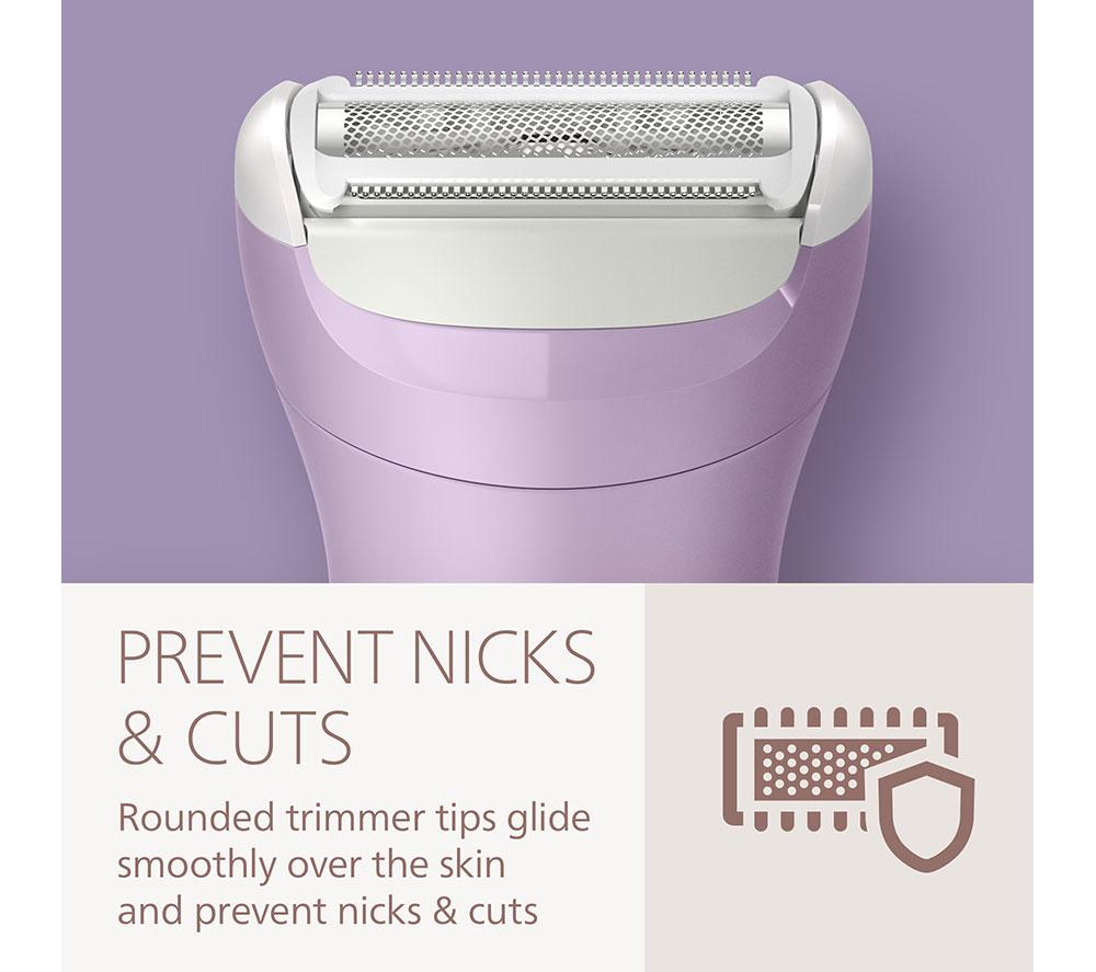 PHILIPS 6000 Series BRL138/00 Wet & Dry Foil Lady Shaver - Purple image number 5 of 8