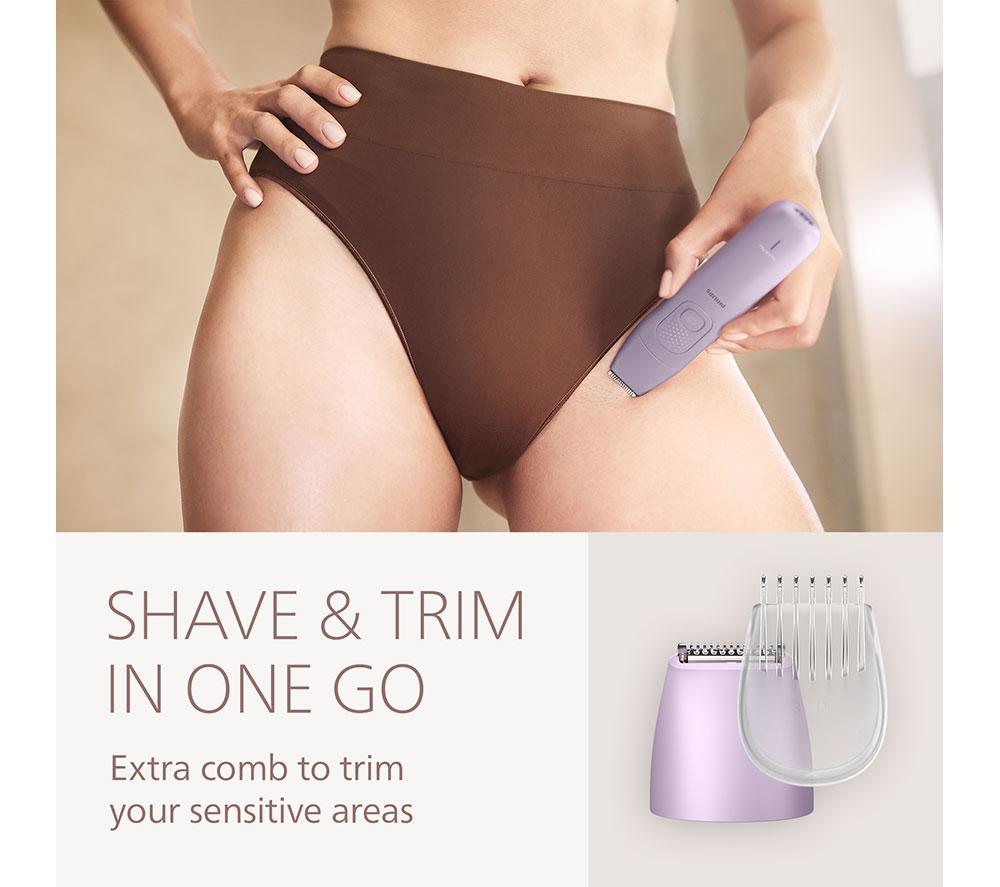 PHILIPS 6000 Series BRL138/00 Wet & Dry Foil Lady Shaver - Purple image number 8 of 8