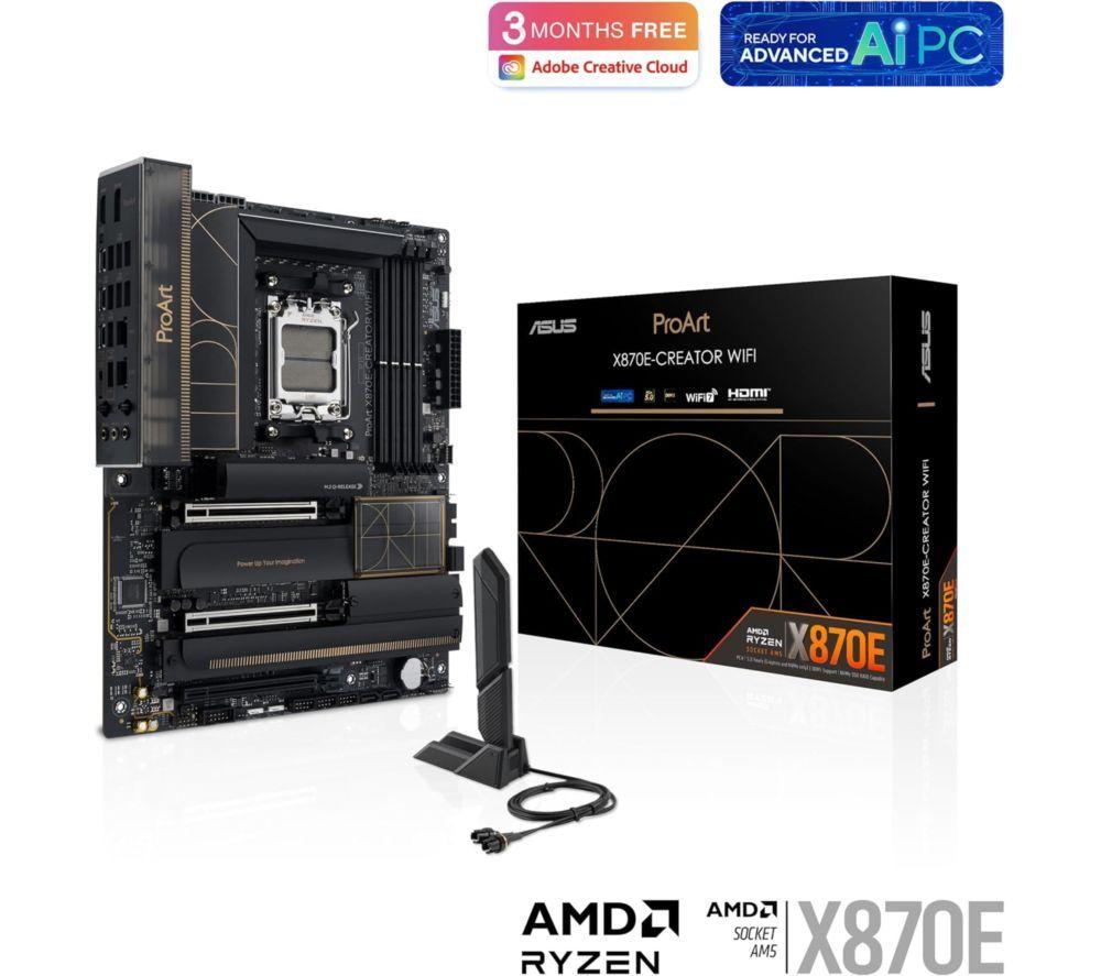 ASUS ProArt X870E-Creator WIFI AM5 Motherboard image number 2 of 3