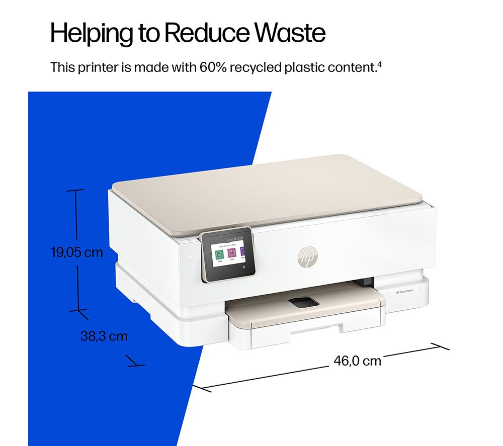 HP Envy Photo 7234 All-in-One Wireless Inkjet Printer & 6 Months Free Instant Ink image number 12 of 21