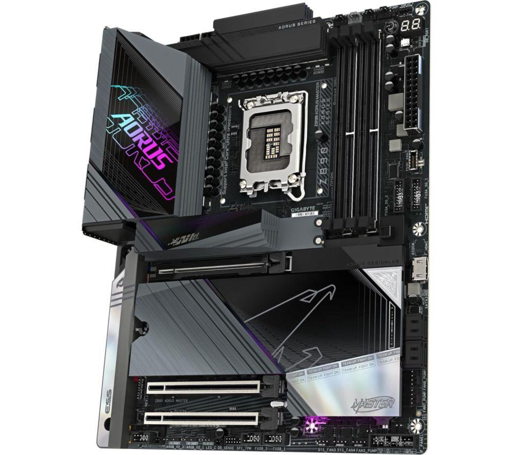 Gigabyte Aorus Master Z890 Lga1851 Motherboard, Black