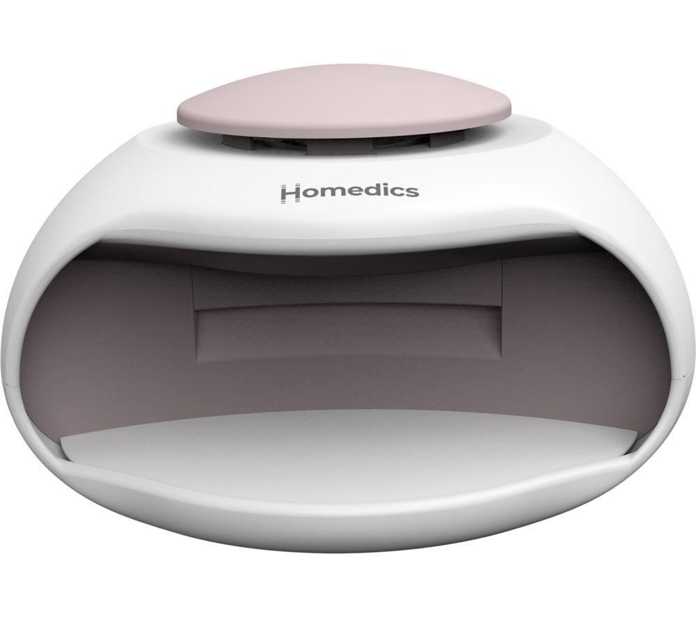 HOMEDICS ND-H100WH 2-in-1 UV Nail Dryer - White