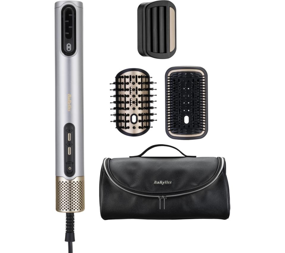 BABYLISS Air Wand Limited Edition Drying, Volumising & Smoothing All-in-One - Silver