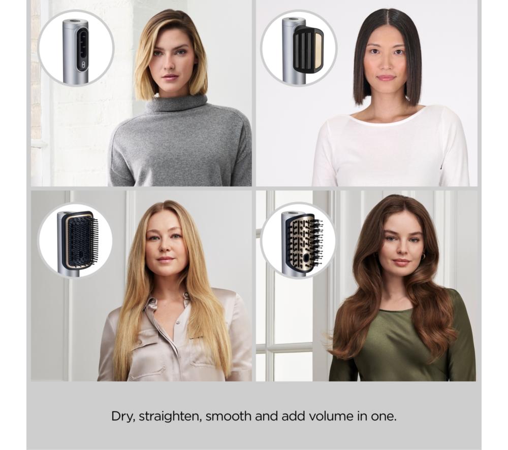 BABYLISS Air Wand Limited Edition Drying, Volumising & Smoothing All-in-One - Silver image number 2 of 9