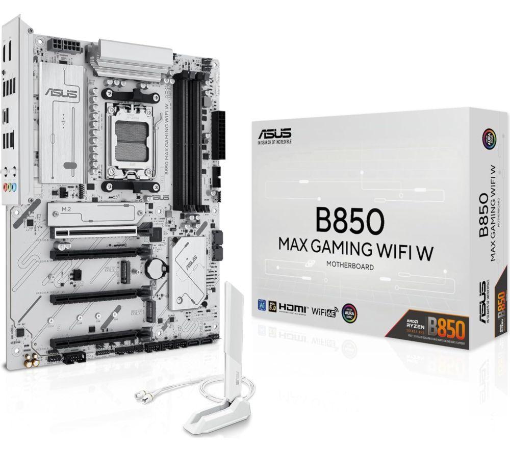 ASUS Max Gaming WiFi W B850 AM5 Motherboard image number 3 of 5