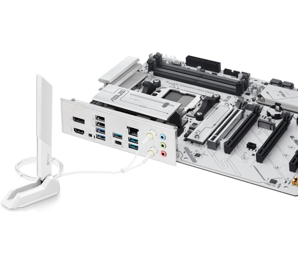 ASUS Max Gaming WiFi W B850 AM5 Motherboard image number 4 of 5