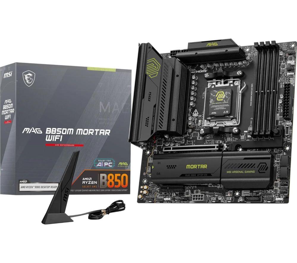 MSI MAG B850M MORTAR WIFI AM5 Motherboard image number 7 of 7