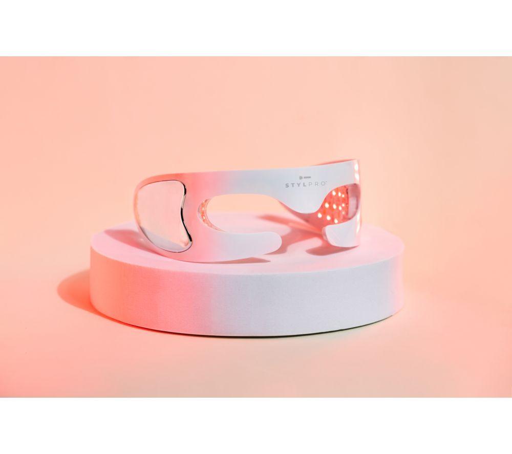 STYLPRO Radiant Eyes Red LED Goggles - White image number 4 of 5