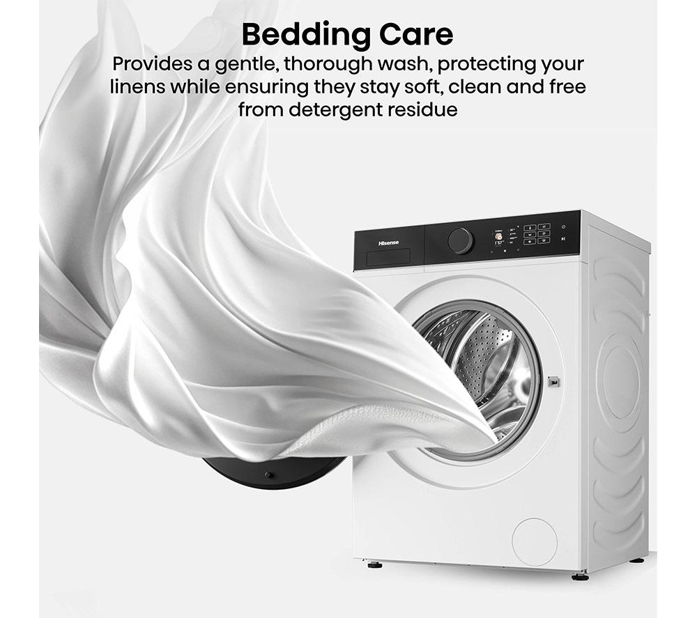 HISENSE KitchenFit 5i Series WD5I1245BWR WiFi-enabled 12 kg Washer Dryer - White image number 23 of 29