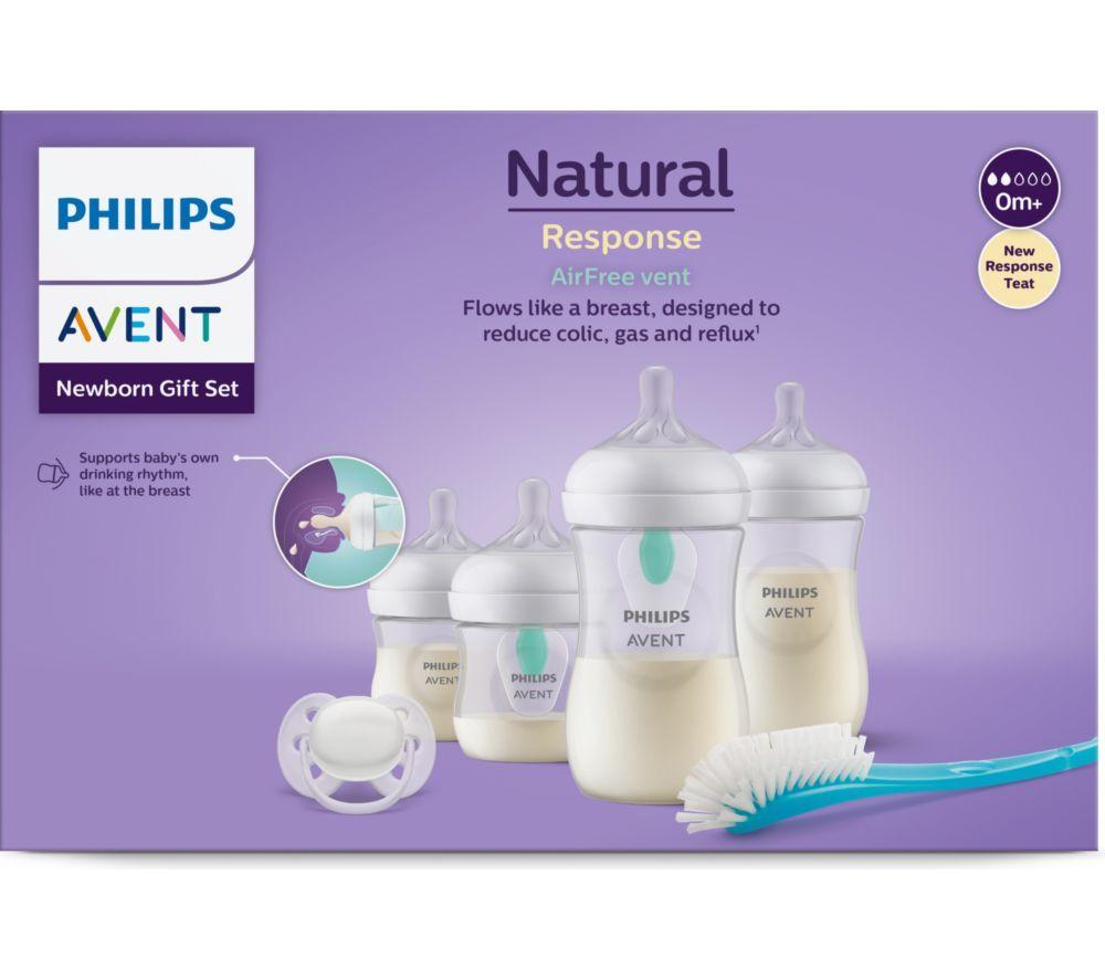PHILIPS AVENT Natural Response Newborn Baby AirFree Vent Bottle Gift Set image number 2 of 3