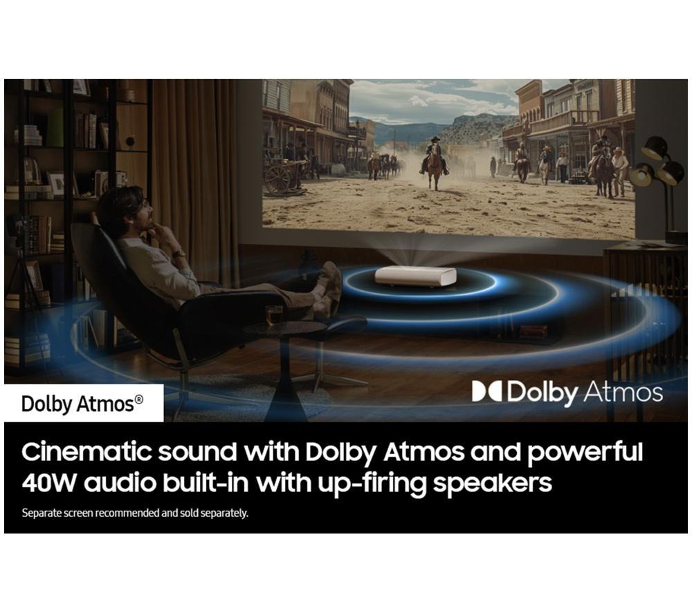 SAMSUNG The Premiere SP-LPU9DSAXXXU Smart 4K Laser Projector - White image number 4 of 11