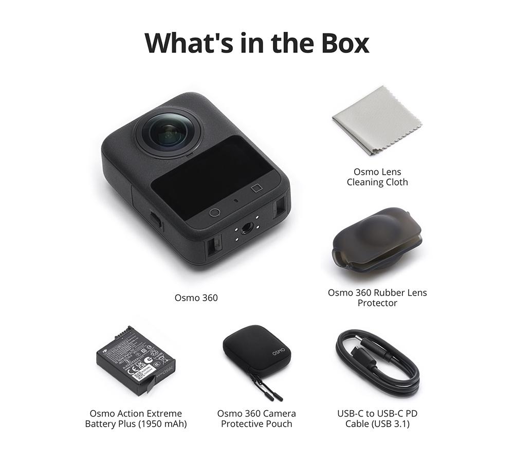 DJI Osmo 360 8K Action Camera - Dark Grey image number 9 of 9