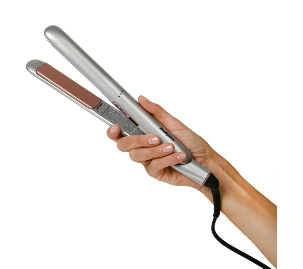 BABYLISS Cosmos ST260U Hair Straightener - Silver image number 5 of 5