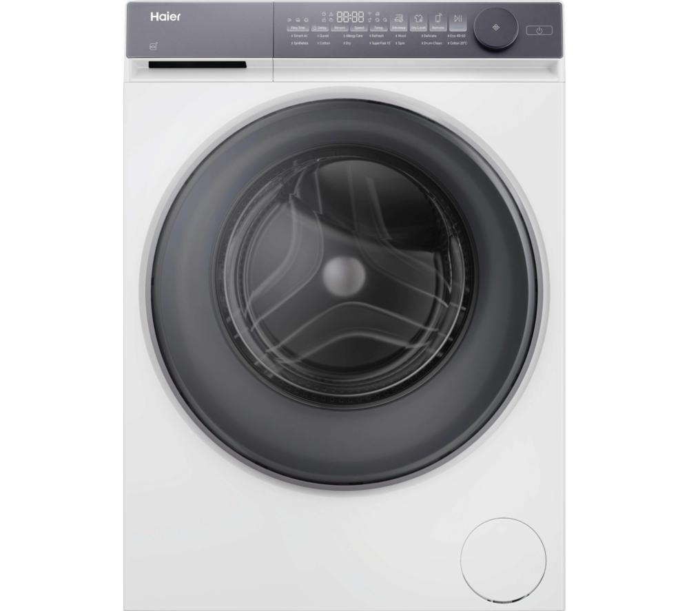 HAIER X Series 7 HWD90-B14367U-UK WiFi-enabled 9 kg Washer Dryer – White, White