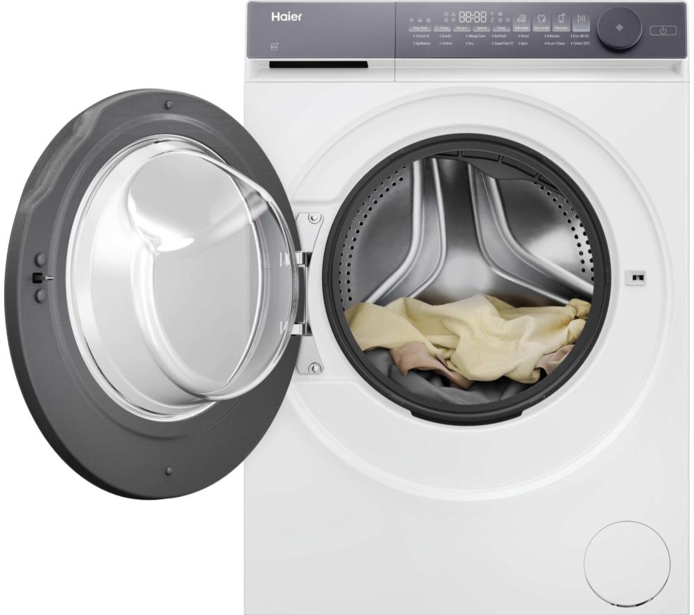 HAIER X Series 7 HWD90-B14367U-UK WiFi-enabled 9 kg Washer Dryer - White image number 2 of 16