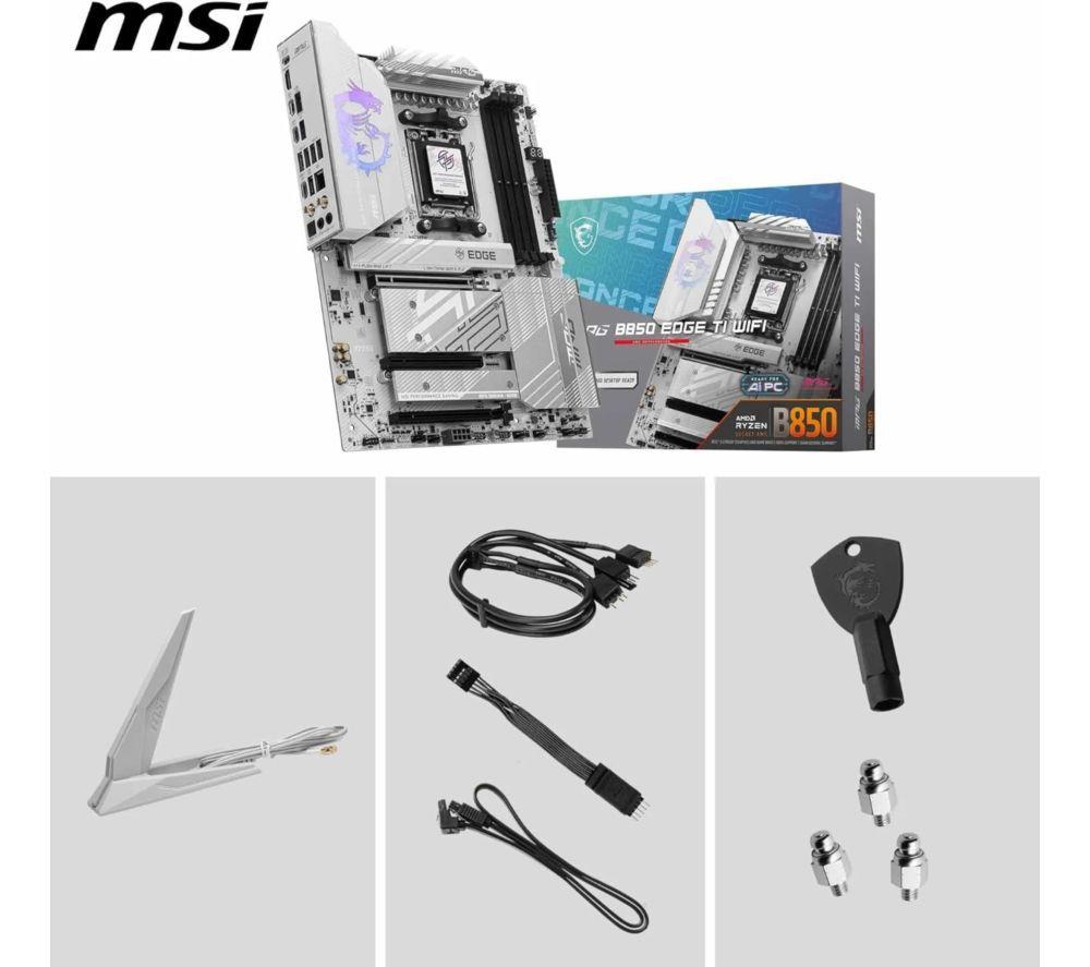 MSI MPG B860I EDGE TI WIFI LGA1851 Motherboard image number 6 of 6