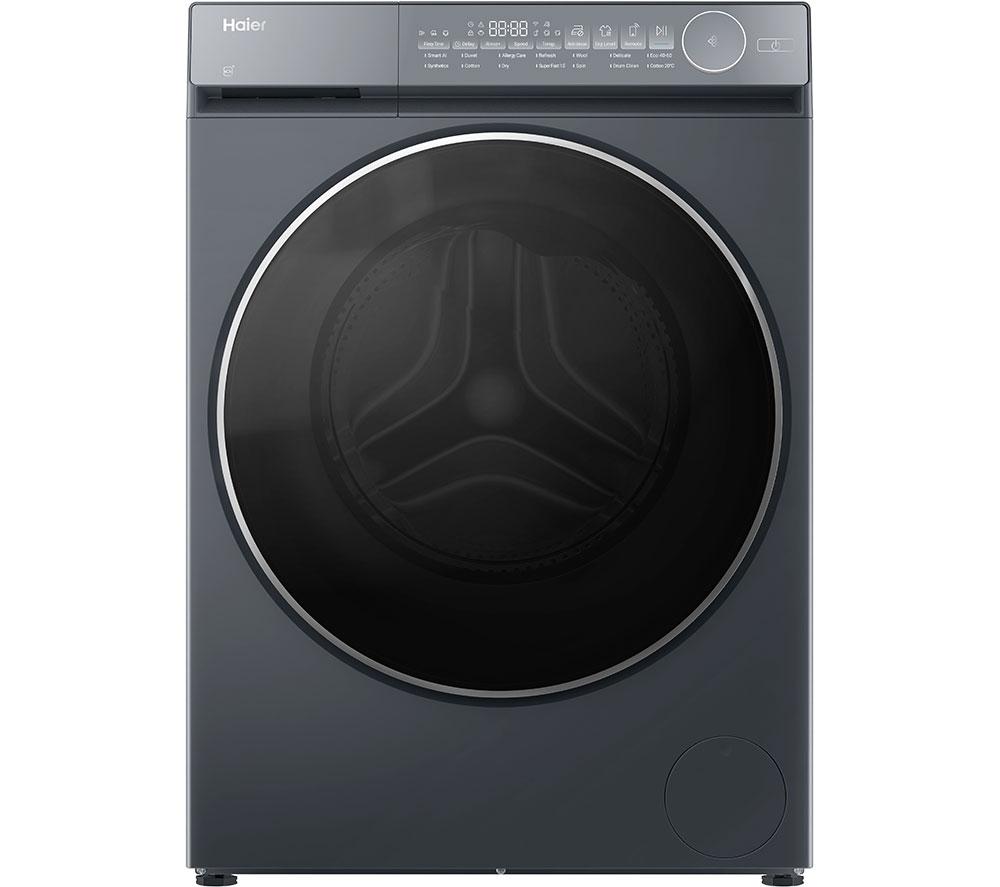 HAIER X Series 7 HWD100B14367GUUK WiFi-enabled 10 kg Washer Dryer – Graphite, Silver/Grey