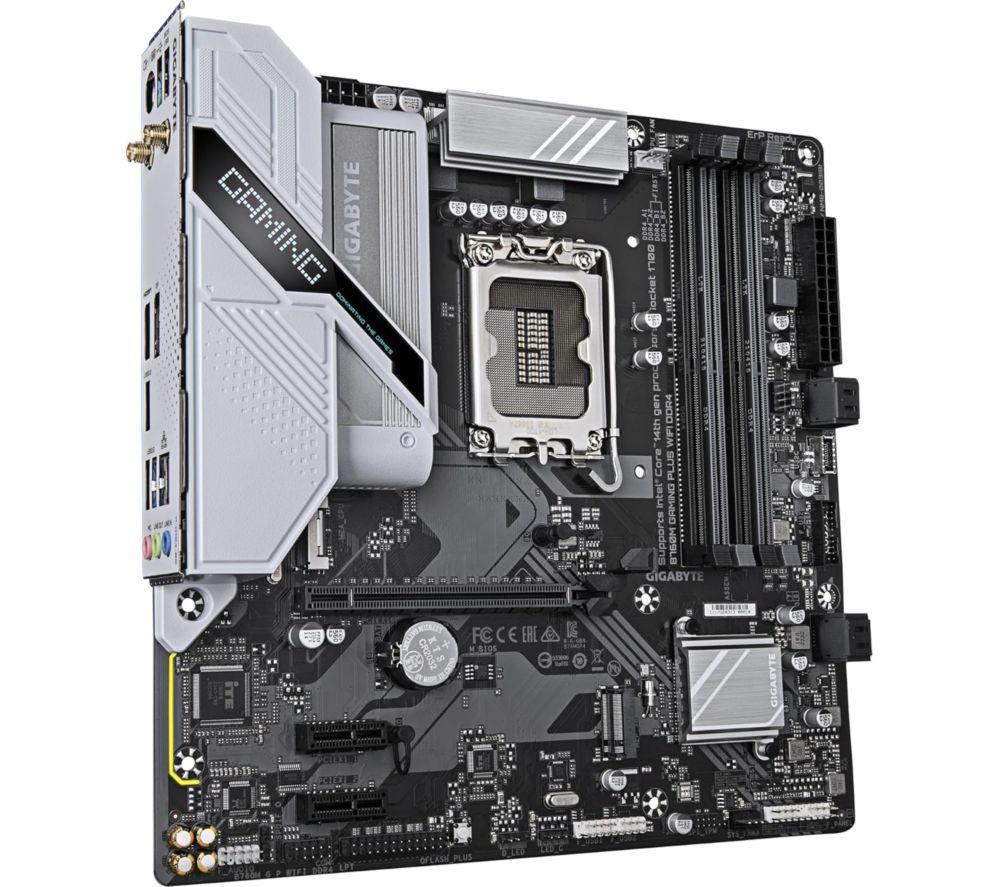 GIGABYTE B760M GAMING PLUS WIFI B760 LGA1700 Motherboard image number 2 of 4