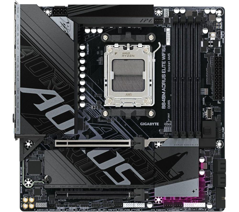GIGABYTE Aorus Elite WiFi6E B840M AM5 Motherboard