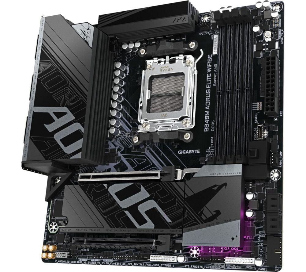 GIGABYTE Aorus Elite WiFi6E B840M AM5 Motherboard image number 4 of 5