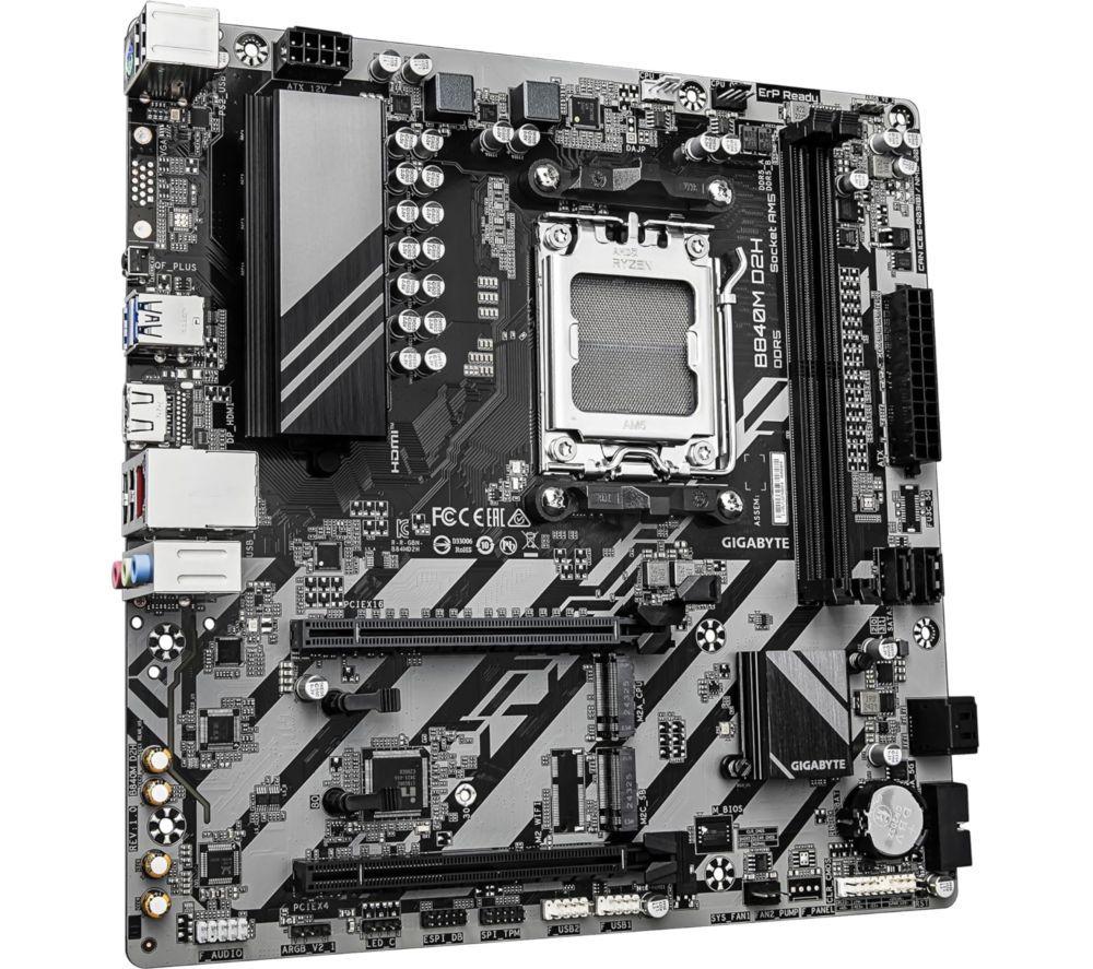 GIGABYTE B840M D2H AM5 Motherboard image number 2 of 4