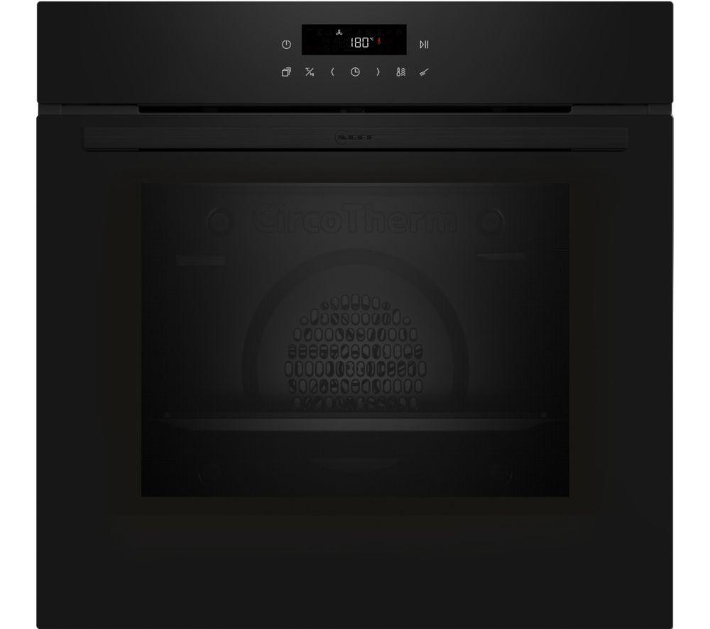 NEFF N30 B2CCJ7AK0B Electric Pyrolytic Oven - Black, Black