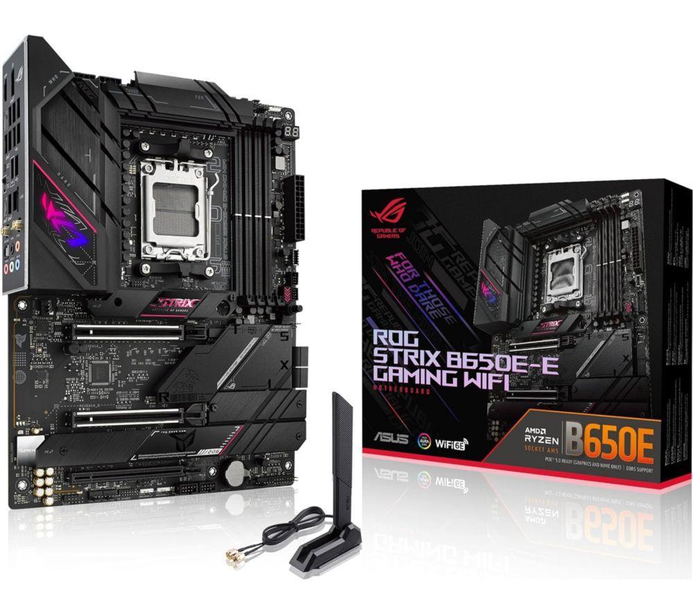 ASUS ROG STRIX B650E-E GAMING WIFI AM5 Motherboard image number 4 of 6