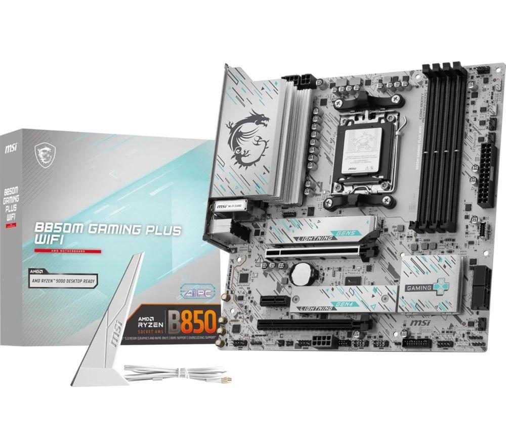 MSI B850M GAMING PLUS WIFI AM5 Motherboard image number 4 of 7