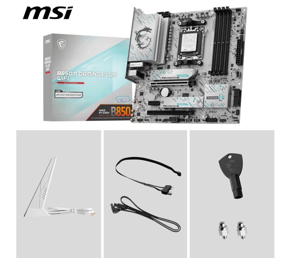MSI B850M GAMING PLUS WIFI AM5 Motherboard image number 5 of 7