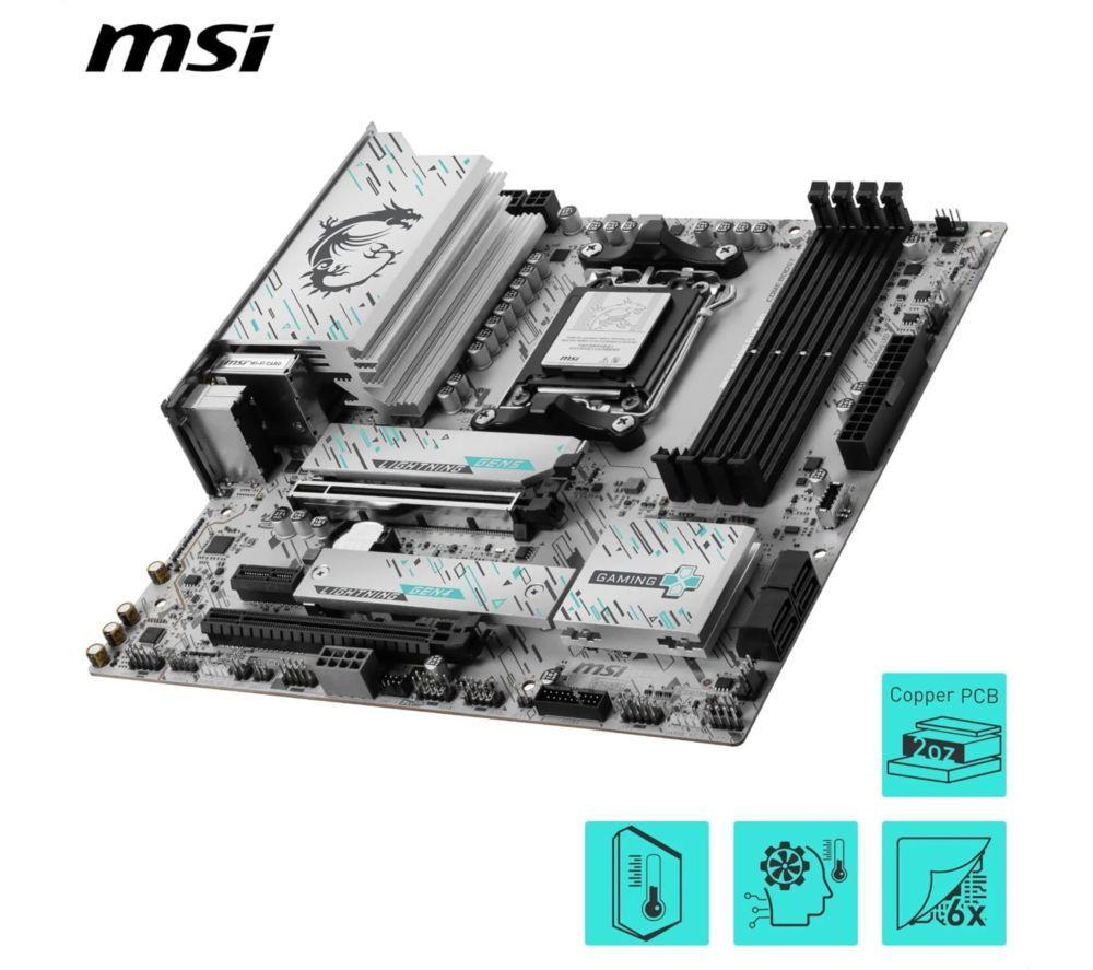 MSI B850M GAMING PLUS WIFI AM5 Motherboard image number 6 of 7