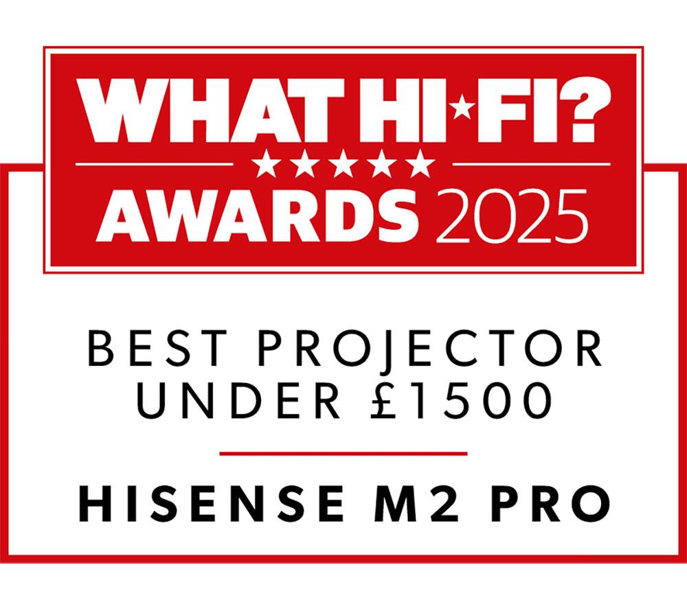 HISENSE M2TUK Pro 4K Smart Mini Projector - Grey image number 4 of 15