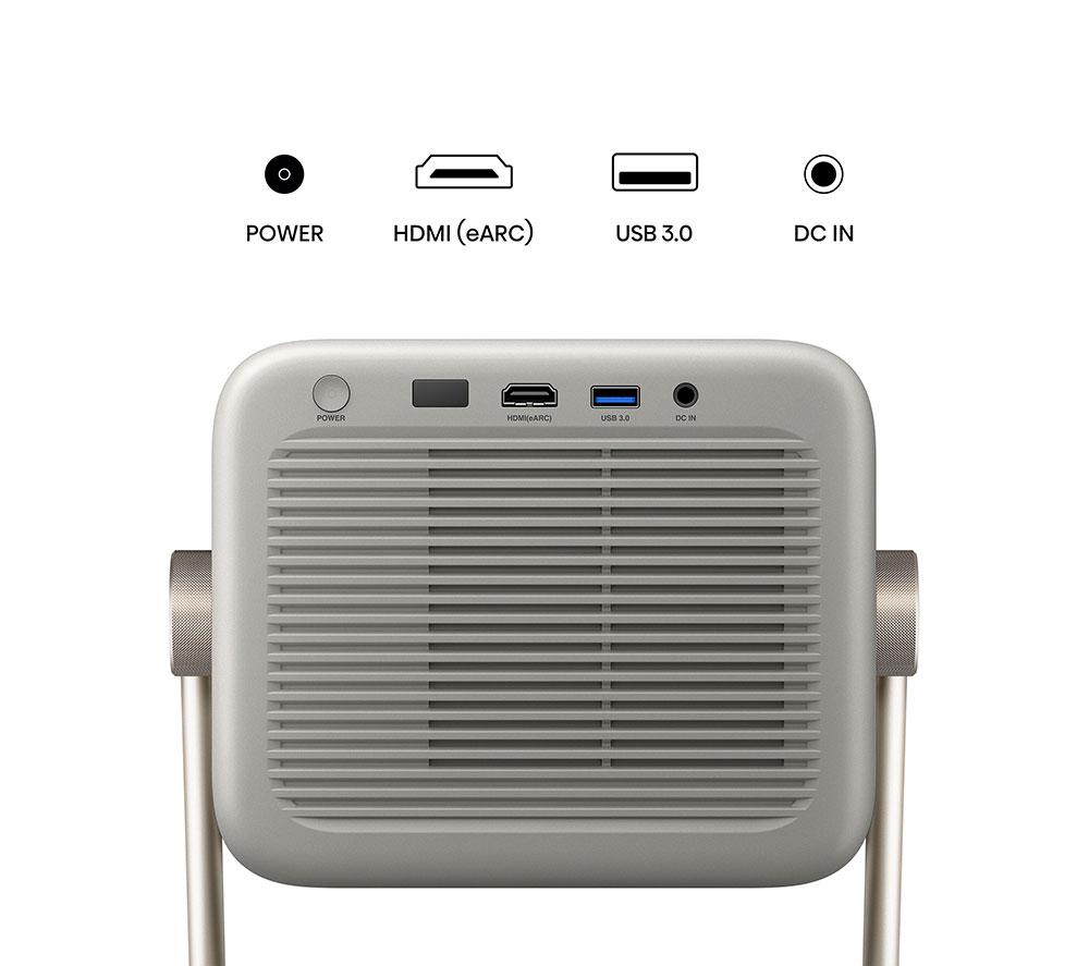 HISENSE M2TUK Pro 4K Smart Mini Projector - Grey image number 13 of 15