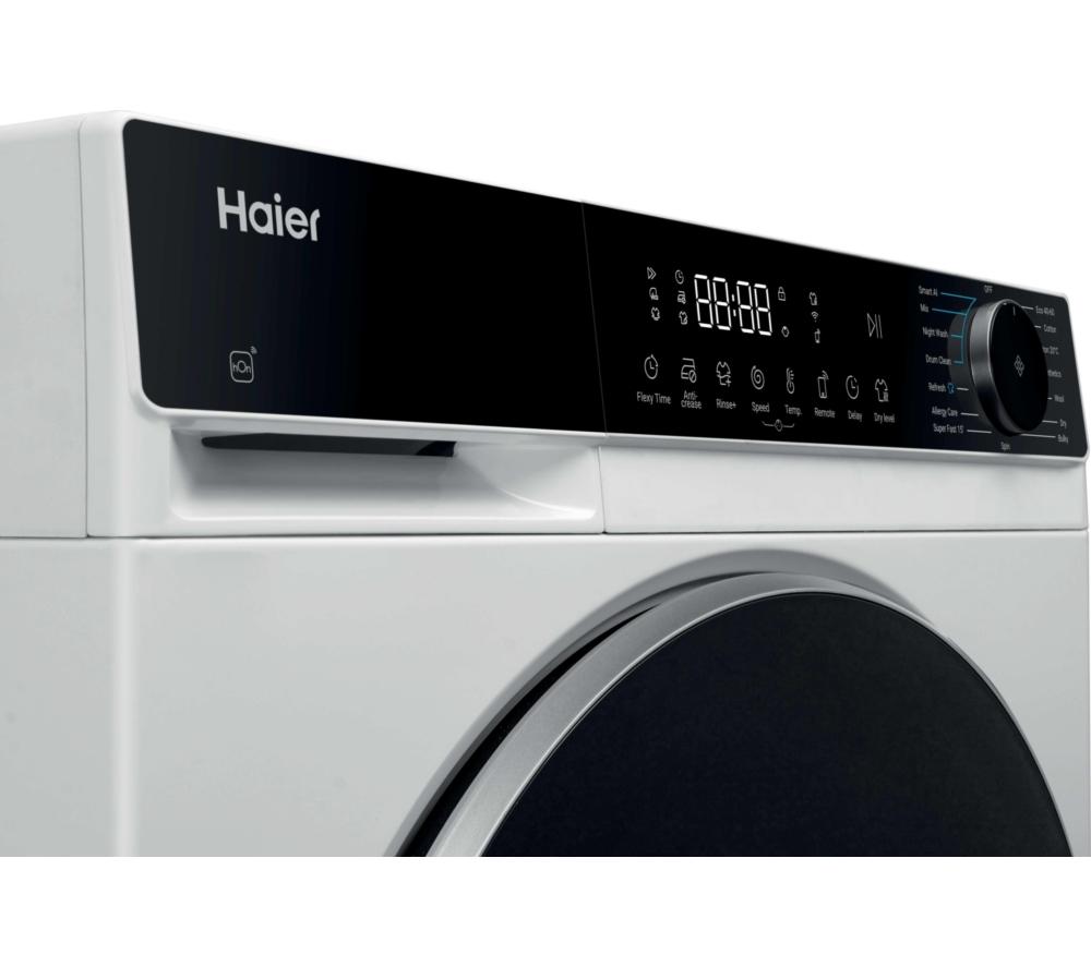 HAIER X Series 5 HWD100BP16357UUK WiFi-enabled 10 kg Washer Dryer - White image number 3 of 14
