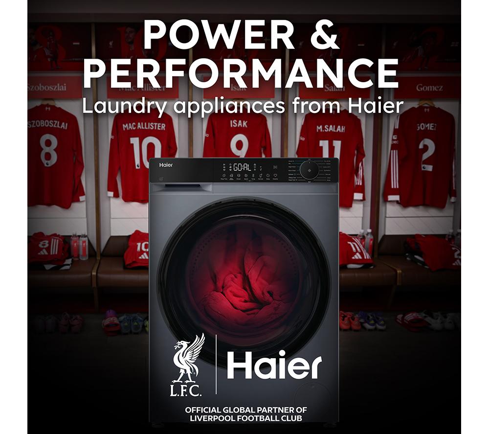 HAIER X Series 5 HWD100BP16357UUK WiFi-enabled 10 kg Washer Dryer - White image number 14 of 14