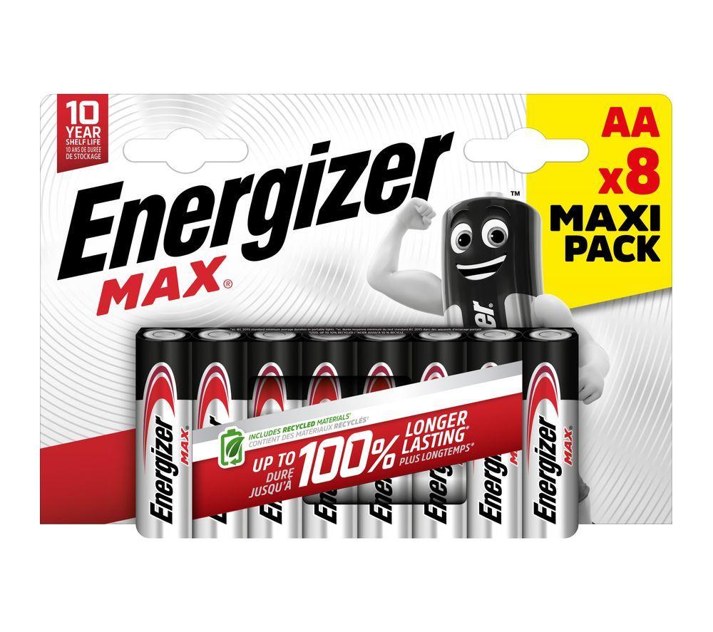 MCAFEE LiveSafe with new Scam Detector (1 year, unlimited devices) & Max AA Alkaline Batteries (Pack of 8) Bundle image number 4 of 5