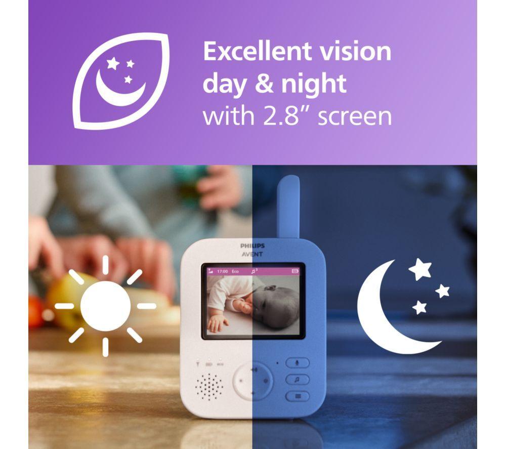 Buy PHILIPS AVENT Avent SCD881/05 Video Baby Monitor Coral Cream