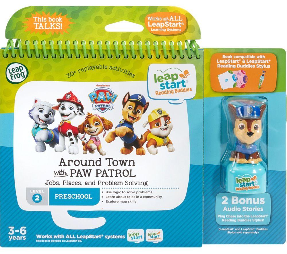 LEAPFROG LeapStart Buddies Interactive Book: Around Town with Paw Patrol image number 2 of 7