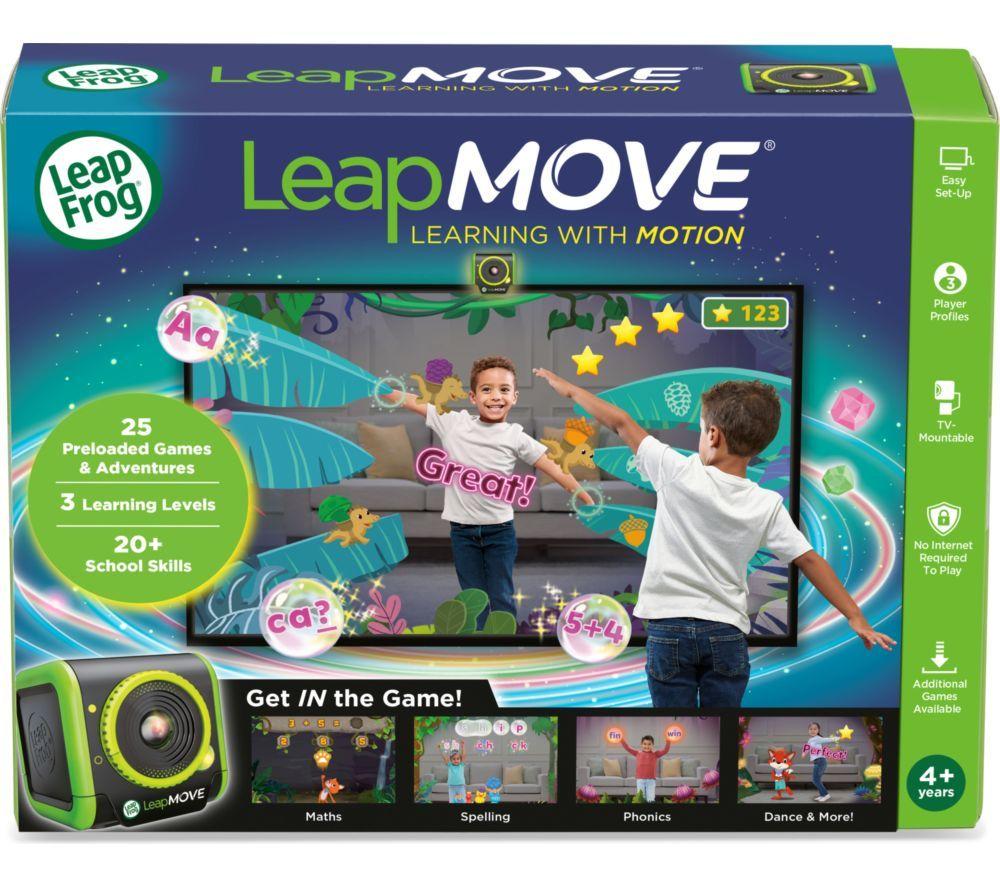 LEAPFROG LeapMove Motion-Based Educational Game - Black & Green image number 5 of 5