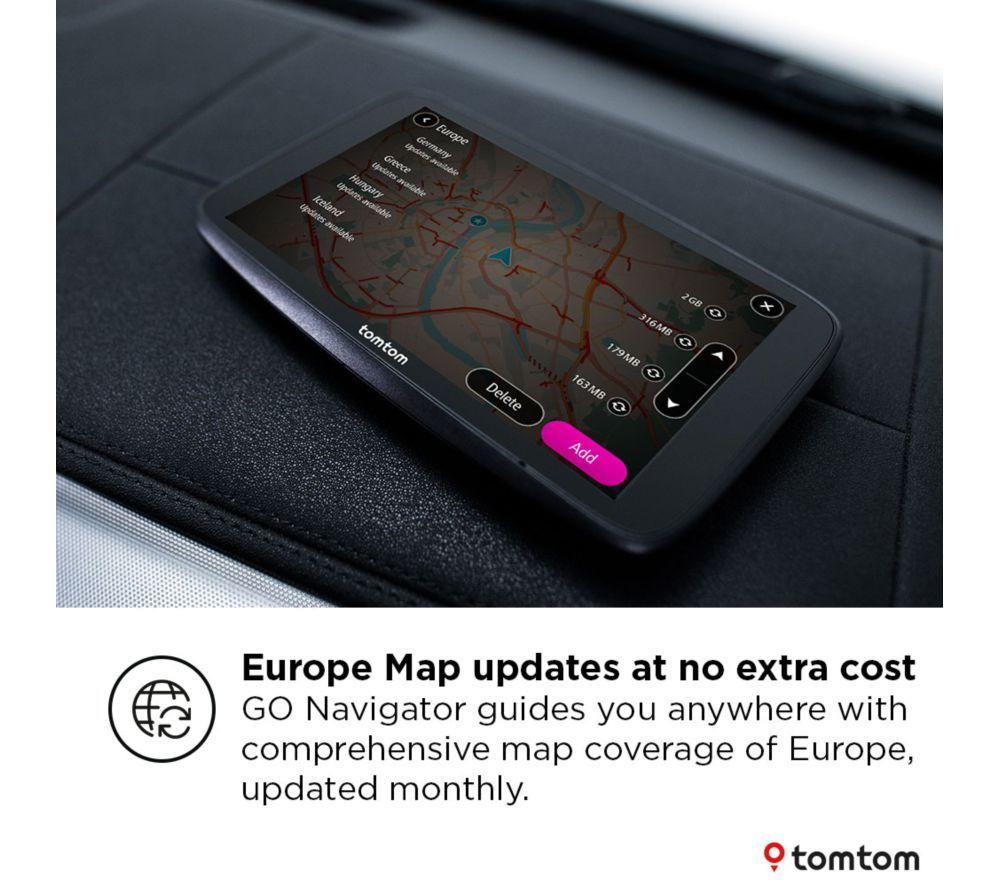 TOMTOM GO Navigator 2nd Generation 6" Sat Nav - Europe Maps image number 8 of 9